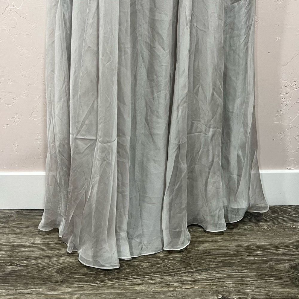 Silver Prom Dress - Picture 4 of 8